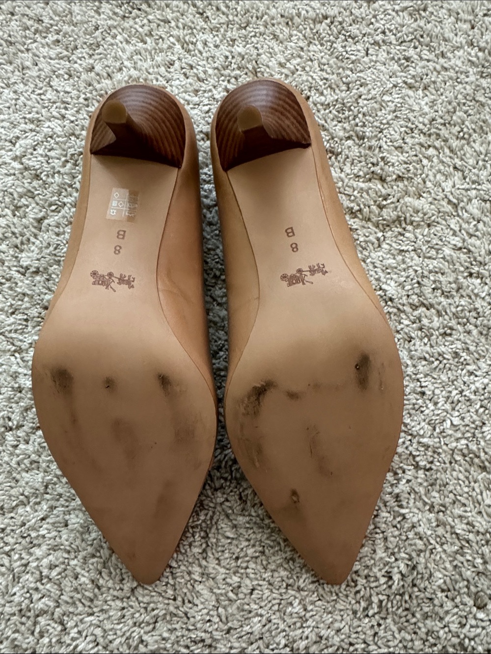 Coach Women's Bowery Heels: 8B - Picture 4 of 4